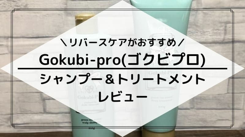 レビュー Gokubi Pro ゴクビプロ のシャンプー トリートメント おかえりなさい